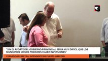 Sin el aporte del gobierno provincial sería muy difícil que los municipios chicos podamos hacer inversiones