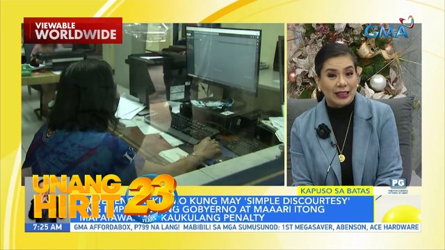 Kapuso sa Batas- Pagsusungit ng empleyado, puwedeng ikatanggal?! | Unang Hirit