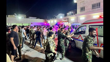 VIDEO: En Irak, un incendie lors d’un mariage fait 100 morts et 150 blessés