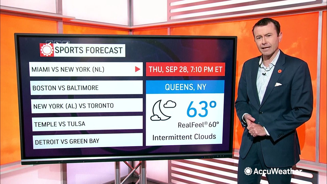 Your Thursday night sports forecast for Sept. 28