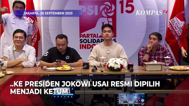 Jawaban Kocak Kaesang Ditanya Kapan Sowan ke Jokowi Usai Jadi Ketum PSI