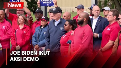 Pertama dalam Sejarah, Presiden AS Joe Biden Ikut Demonstrasi