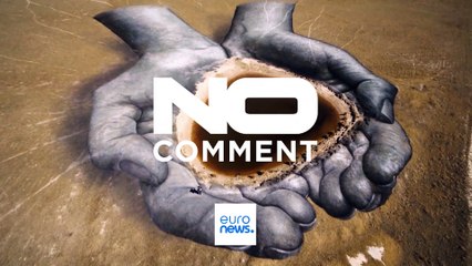 شاهد: عمل فني في بحيرة إسبانية معرضة لخطر الاختفاء للتوعية بمشكلة شحّ المياه