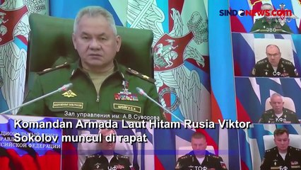 Diklaim Tewas oleh Ukraina, Komandan Armada Laut Hitam Rusia Muncul dalam Rapat