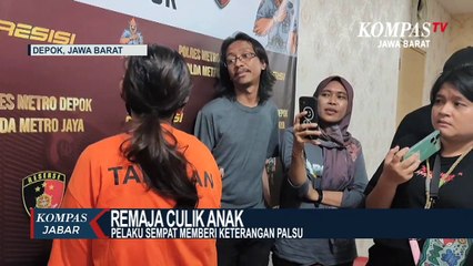 Remaja Culik Anak di Depok Alasannya Bikin Geleng-Geleng Kepala