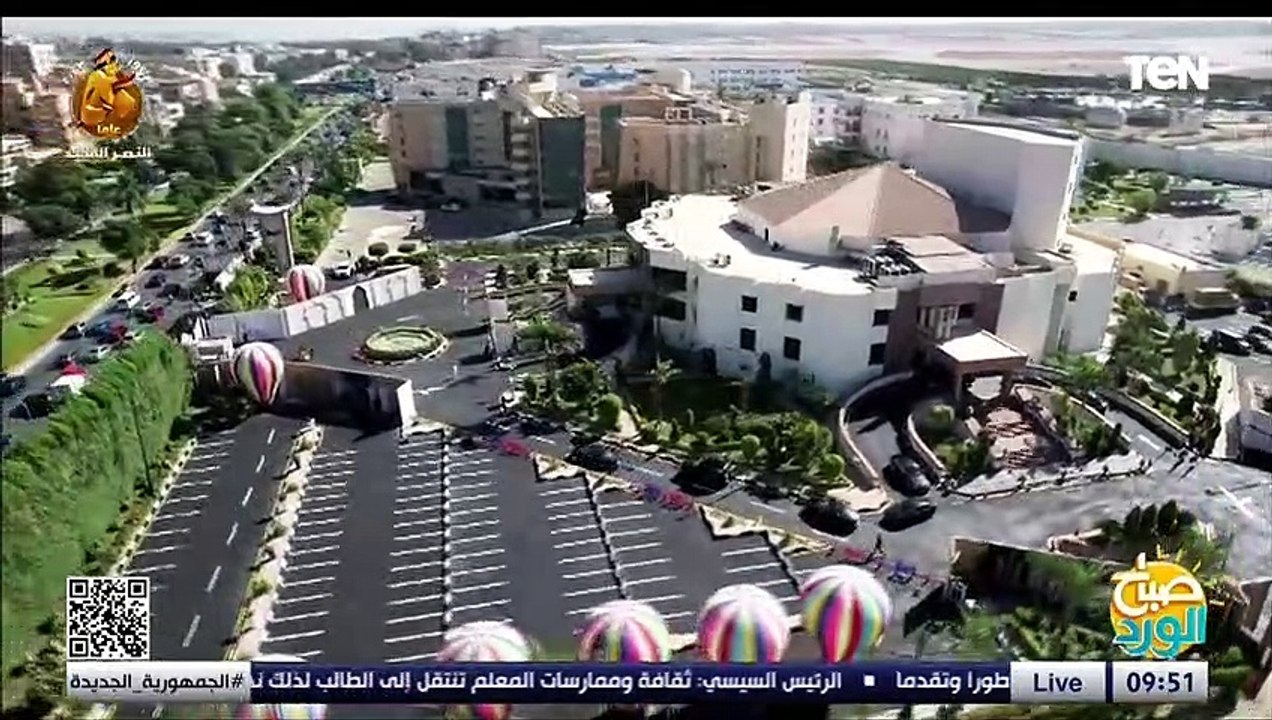 لحظة وصول الرئيس السيسي لمقر الإحتفال بذكرى المولد النبوي الشريف