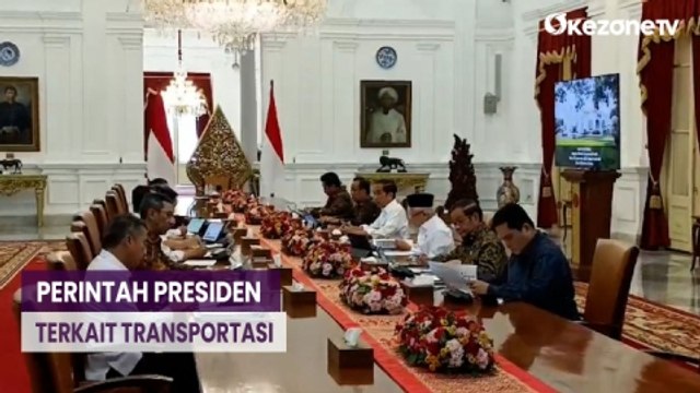 Ratas, Presiden Jokowi Minta MRT hingga Kereta Cepat Terintegrasi dengan Angkutan Massal