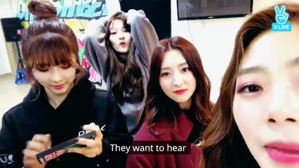 (ENG) 170303 Wrap up the day with Deukae (Group Vlive)