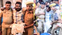 दिव्यांग को कंधे पर ले जाकर कराए मंदिर में दर्शन, दिल को छू जाएगा Kanpur Police का यह Viral Video