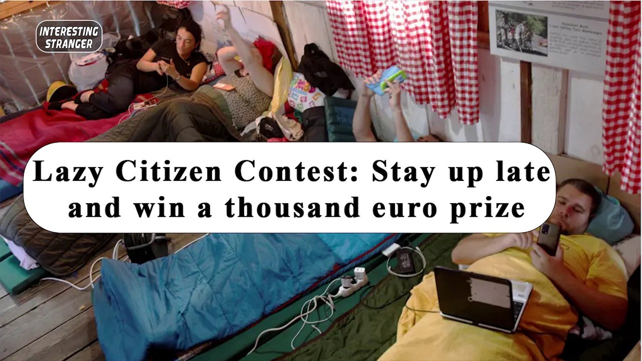 Lazy Citizen Contest: Stay up late and win a thousand euro prize @InterestingStranger