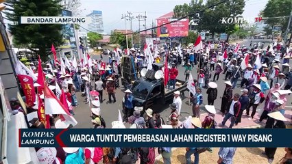 Warga Demo Tuntut Pembebasan Lahan Register 1 Way Pisang