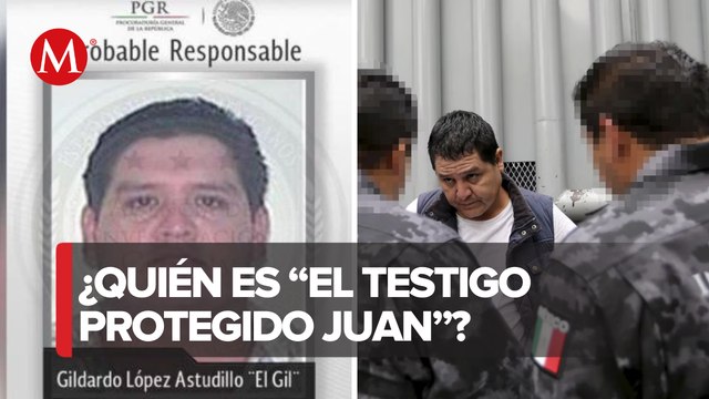 El Gil , uno de los testigos protegidos en el caso Ayotzinapa