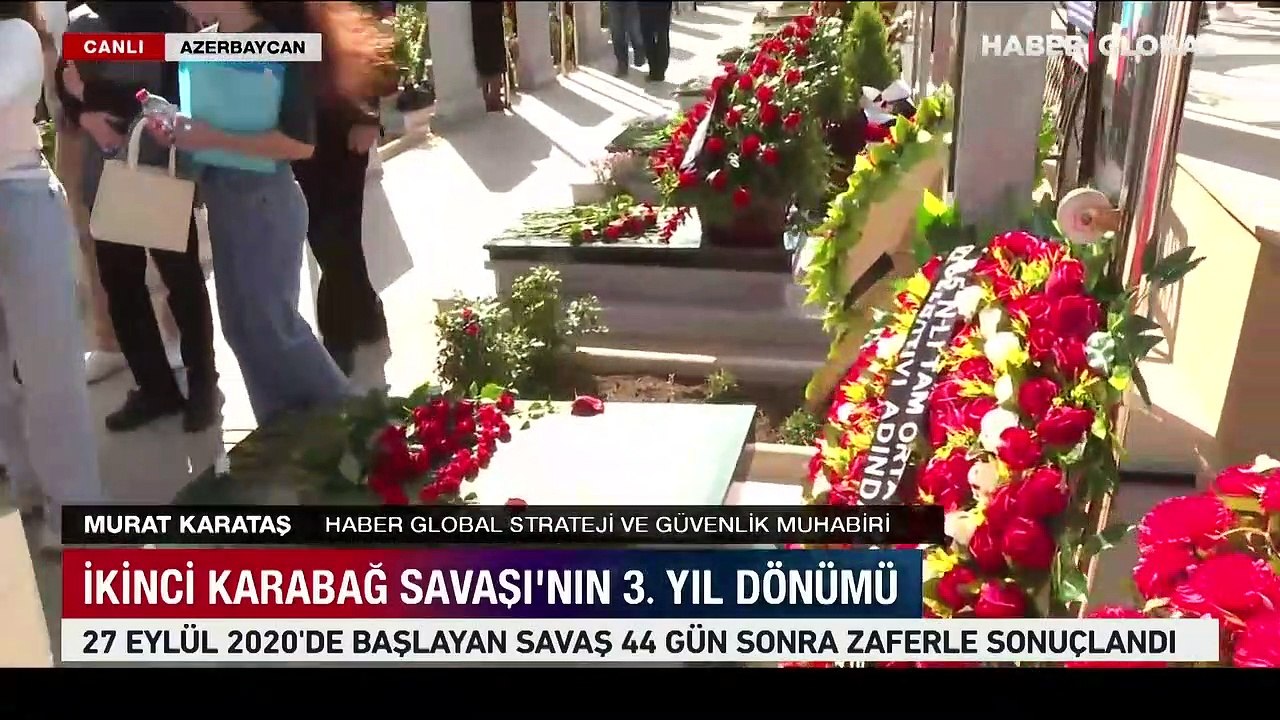 İkinci Karabağ Savaşı'nın 3. yıl dönümü: Azerbaycan şehitlerini anıyor