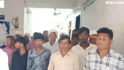 बुरहानपुर: बिजली संकट से परेशान किसान, सैकड़ो की तादाद में पहुंचे कलेक्ट्रेट