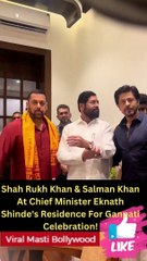 Salman, Shahrukh, Jackie and Many More Celebs at Chief Minister Eknath Shinde's Residence For Ganpati