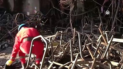 Musul'daki facianın boyutunu gözler önüne seren görüntüler