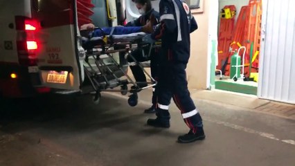 Pelado e confuso, jovem invade cooperativa e assusta funcionárias na PR-180