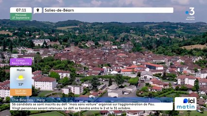 27/09/2023 - Le 6/9 de France Bleu Béarn Bigorre en vidéo