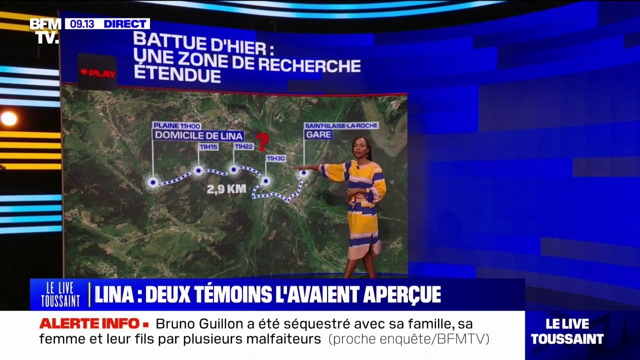 LES ÉCLAIREURS - Disparition de Lina: le périmètre de recherches élargi en Alsace