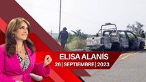 Chiapas sufre la falta de alimentos, bienes y servicios por la inseguridad. Elisa Alanís, 26 de septiembre de 2023