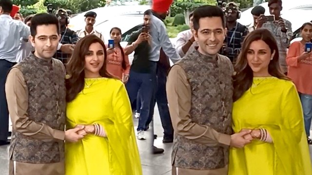 Parineeti Chopra Heads To Sasural, Seen With Raghav Chadha At Delhi Airport