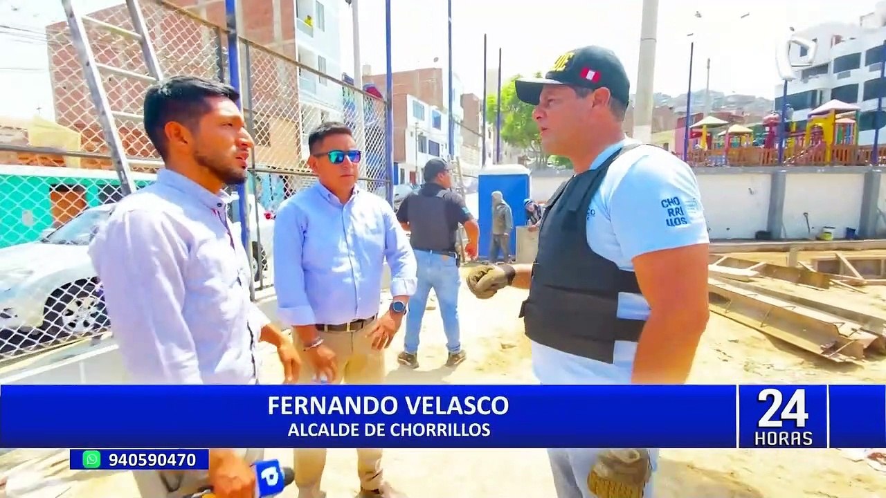 Alcalde de Chorrillos denuncia amenazas de muerte: "Mis hijas y esposa tuvieron que salir de Lima"