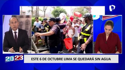 Crisólogo Cáceres sobre corte de agua: “Los días que no vamos a tener consumo no pueden ser facturados”