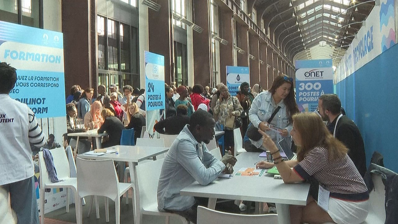 A quelques mois des JO, un "job dating" à Saint-Denis