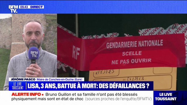 Fillette battue à mort dans l'Eure: C'est un échec collectif reconnaît le maire de Conches-en-Ouche
