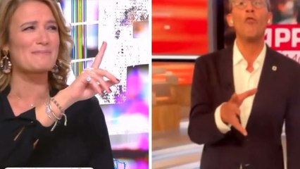 Pascale de la Tour du Pin corrigée par Julien Courbet après une belle bourde