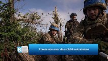 Immersion avec des soldats ukrainiens