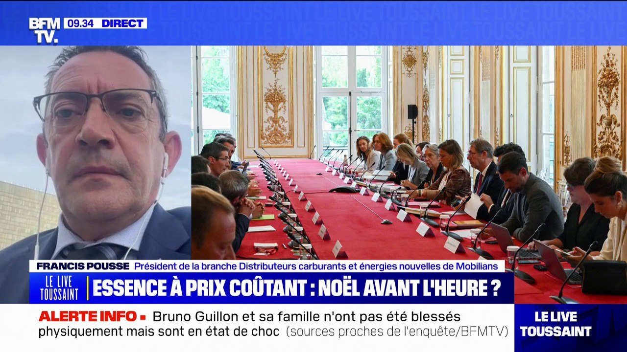 Essence à prix coûtant: "Si on veut maintenir le réseau de stations-services, il faut impérativement nous aider sinon c'est la fin" alerte Francis Pousse (Mobilians)