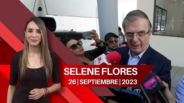 Marcelo Ebrard protesta ante el TEPJF contra comisión de Morena. Selene Flores, 26 de septiembre de 2023
