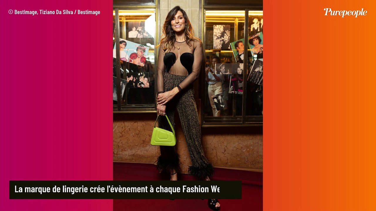 Laury Thilleman en décolleté plongeant, Christina Milian en robe transparente... les looks les plus sexy du défilé Etam