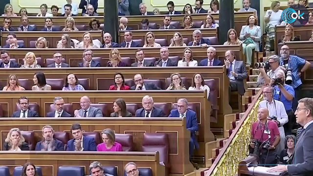Feijóo a Sánchez: «Hay que tener cuajo para pactar con quien no condena el asesinato de tus compañeros»