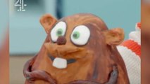 The Great British Bake Off judges struggle to keep a straight face after baker makes beaver cake