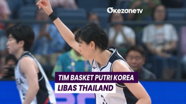 Highlight Asian Games 2023: Timnas Basket Putri Korea Selatan Libas Thailand 90-56