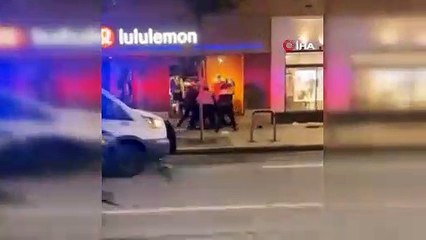 Arınma gecesi gibi! Apple mağazasını böyle yağmaladılar