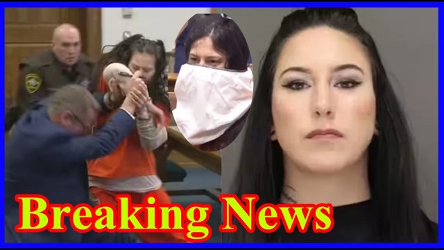 Taylor Schabusiness Wears Spit Hood as She Is Sentenced to Life in Prison Without Parole