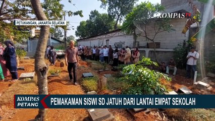 Siswi SD Korban Jatuh dari Lantai 4 Dimakamkan, Guru Pingsan Tak Kuasa Menahan Sedih