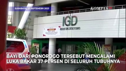 Dokter Ungkap Kondisi Bayi yang Tercebur Panci Berisi Kuah Sayur Panas