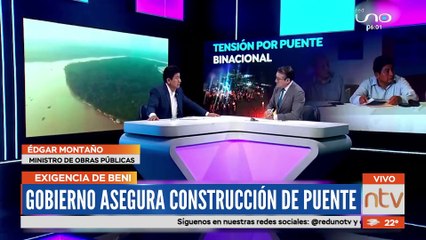 Gobierno asegura construcción de puente
