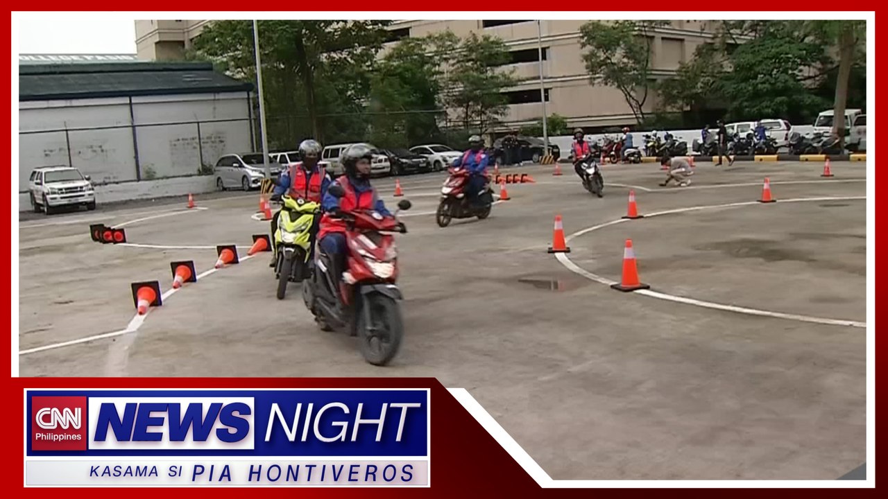 Motorcycle riding academy ng MMDA inilunsad | News Night