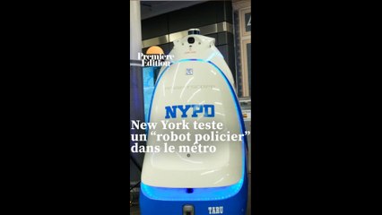 À New York, un "robot policier" va patrouiller dans la station de métro de Times Square