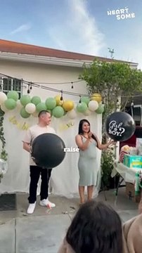 Double the Joy: Twins' Gender Reveal Balloon Surprise! || Heartsome