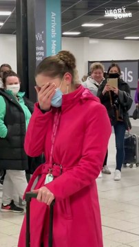 Surprise Airport Proposal: A Heartwarming Reunion ✈️ || Heartsome