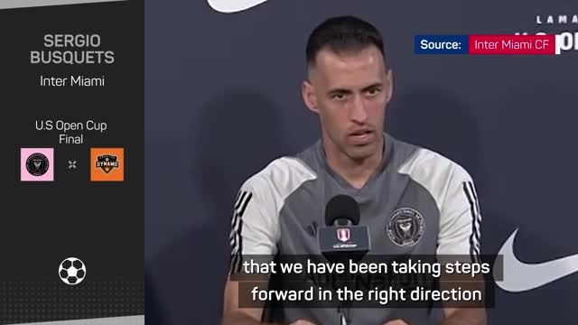 Inter Miami 'growing' as Busquets looks to win second title