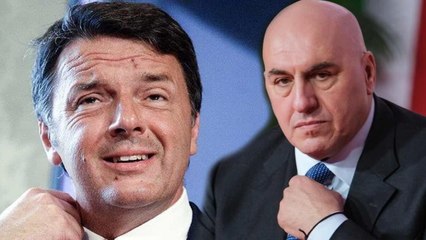 Download Video: Renzi parla male della Meloni Crosetto lo prende per il collo