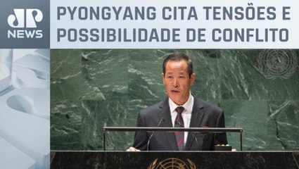 Download Video: Coreia do Norte diz na ONU que península está ‘à beira de uma guerra nuclear’ por causa dos EUA