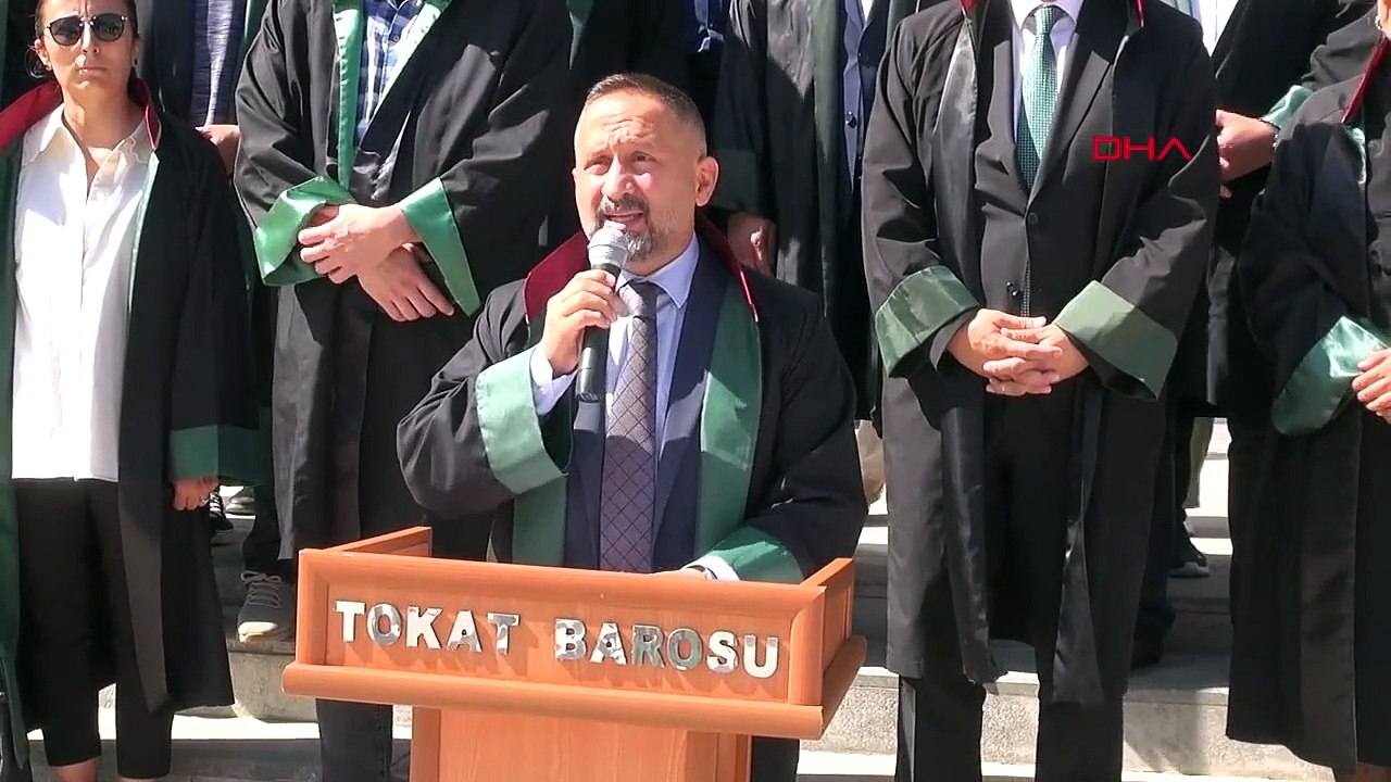 Tokat Barosu, avukata yönelik şiddete tepki gösterdi
